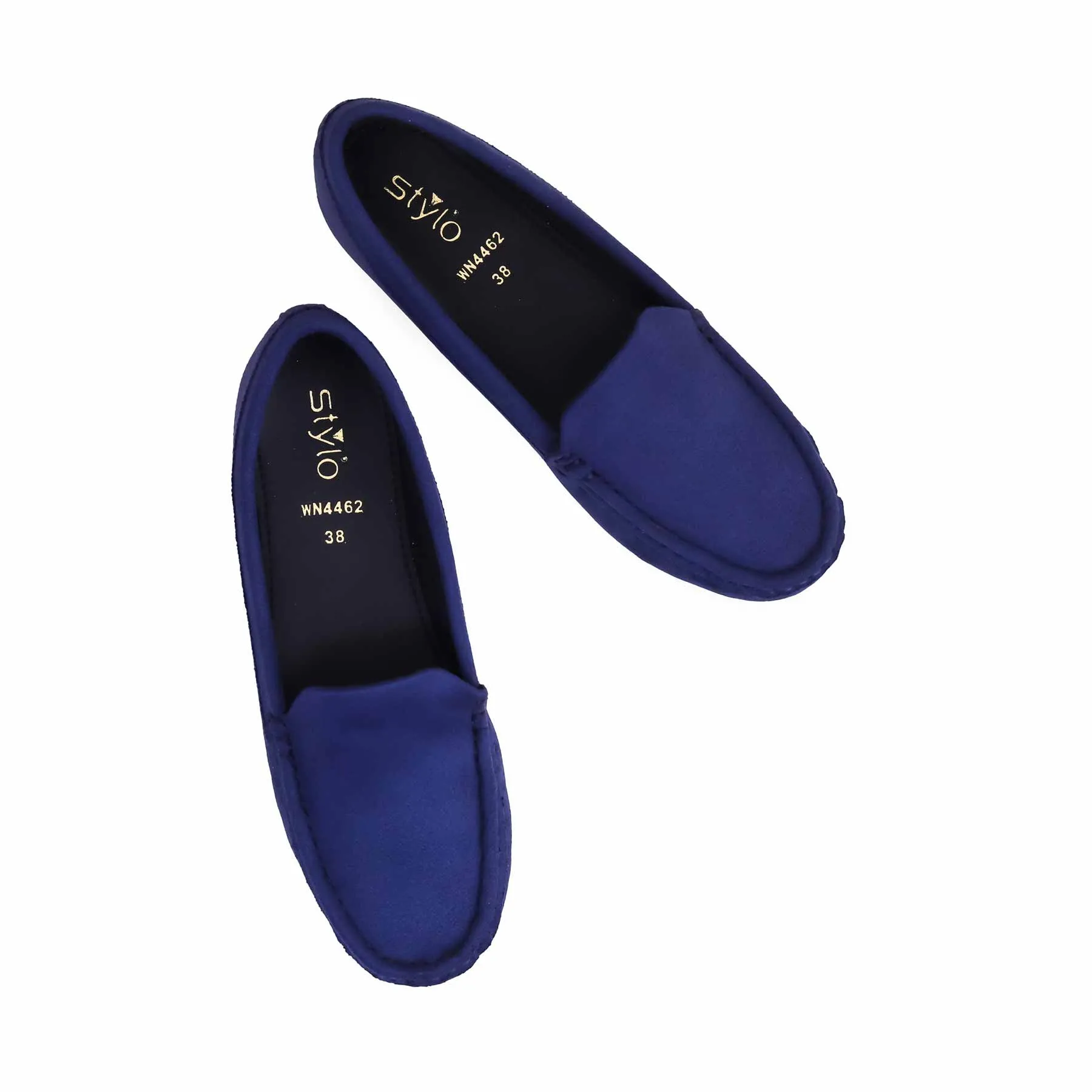 Blue Moccasin WN4462 Heel Fast pace