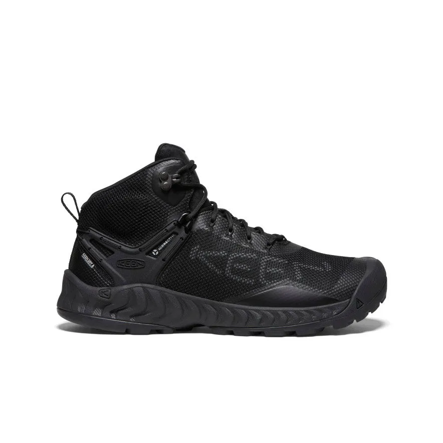 Men's NXIS EVO Waterproof Boot  |  Triple Black Low Profile Urban Commute