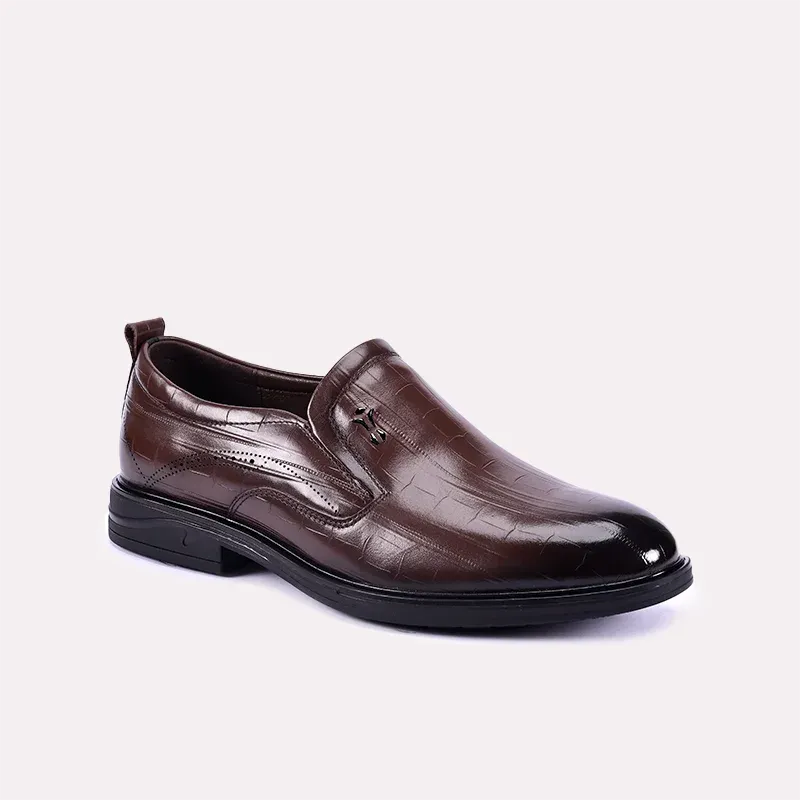 Ethan Brown Dress Shoes 0111228 Business Event Guest Shade