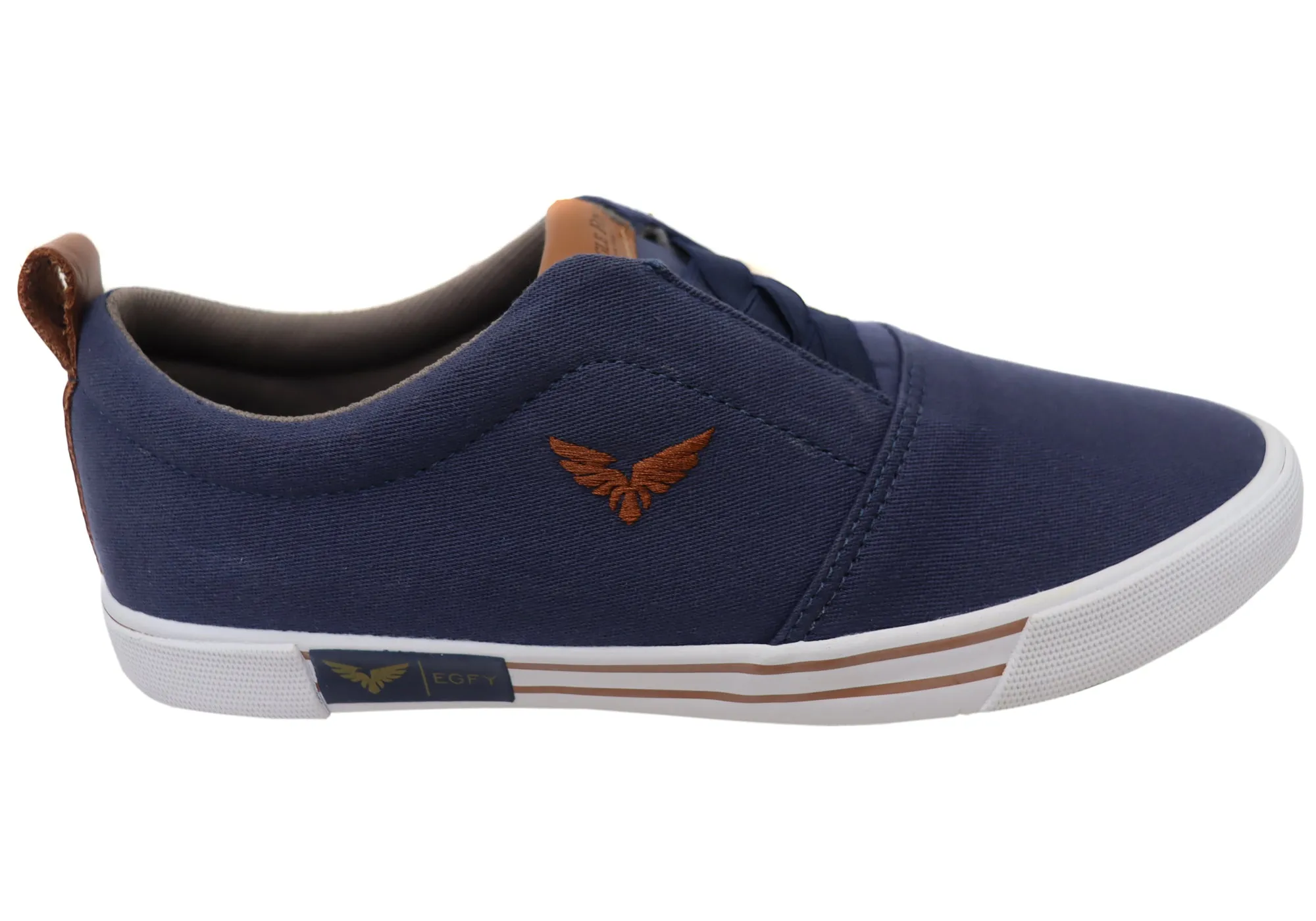Eagle Fly Ray Mens Comfortable Slip On Casual Shoes Made In Brazil Low Top Style Street Fest