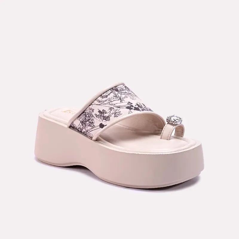 Lightweight Form Casual Wear Move Light Patsy Fawn Platform Slides 0412709