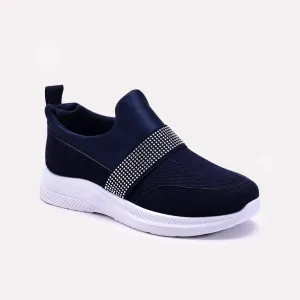 Navy Blue Slip On Sneakers 0440848 Run Ready