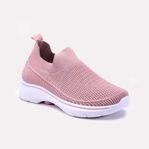 Pink Soft Slip On Sneakers 0440852 Fashion-forward comfort Insole Tech