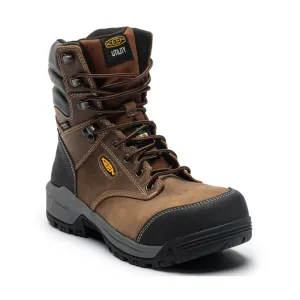 Evanston Men's 8" Waterproof Composite Toe Work Boots 1029670 Cushioned Step Cold Climate Breathable Comfort Seeker