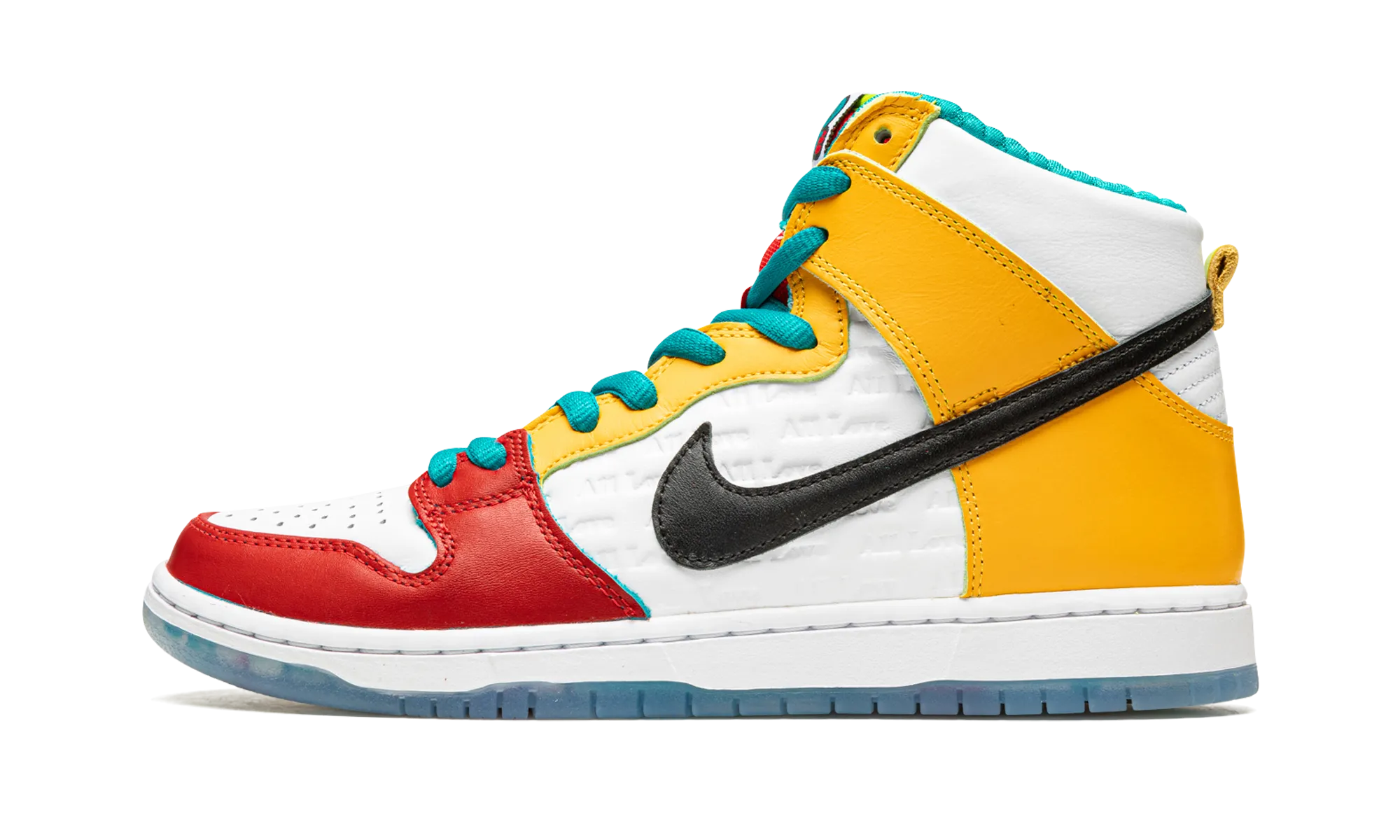 Reinforced toe Trail Run SB Dunk High Pro "FroSkate All Love"