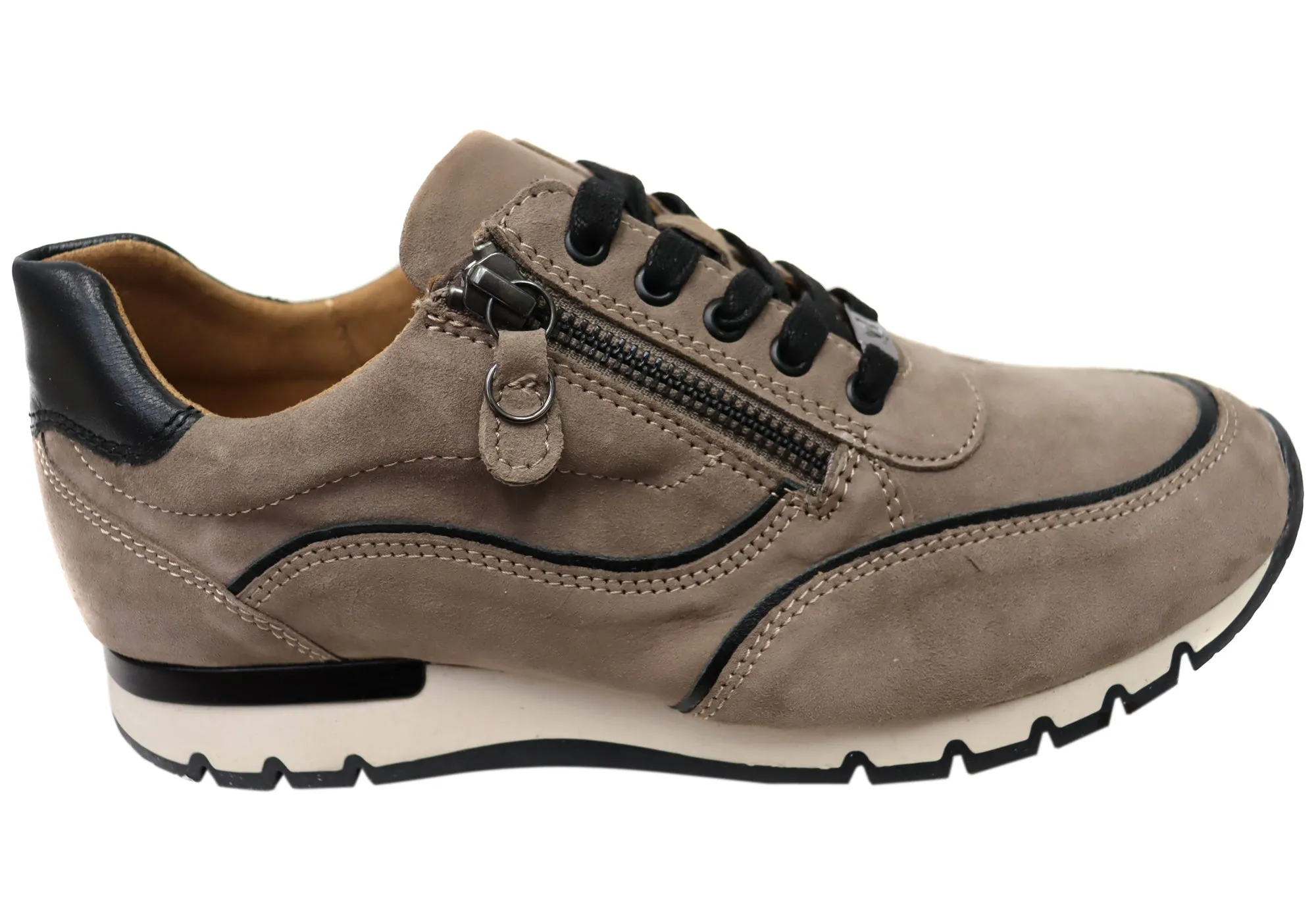 Caprice Comfort Mika Womens Extra Wide Comfort Leather Shoes Soft Cushioning