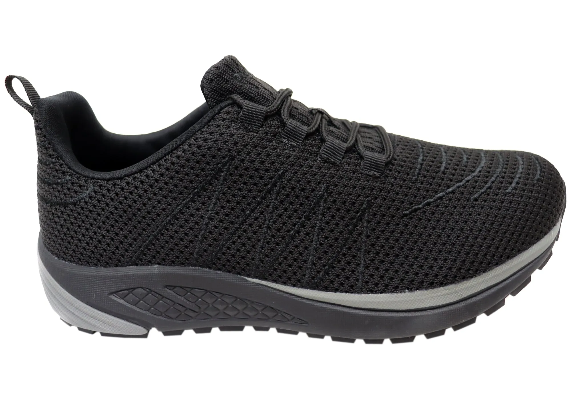 Feet Wellness Propet Mens Tour Knit 3E Extra Wide Comfortable Shoes