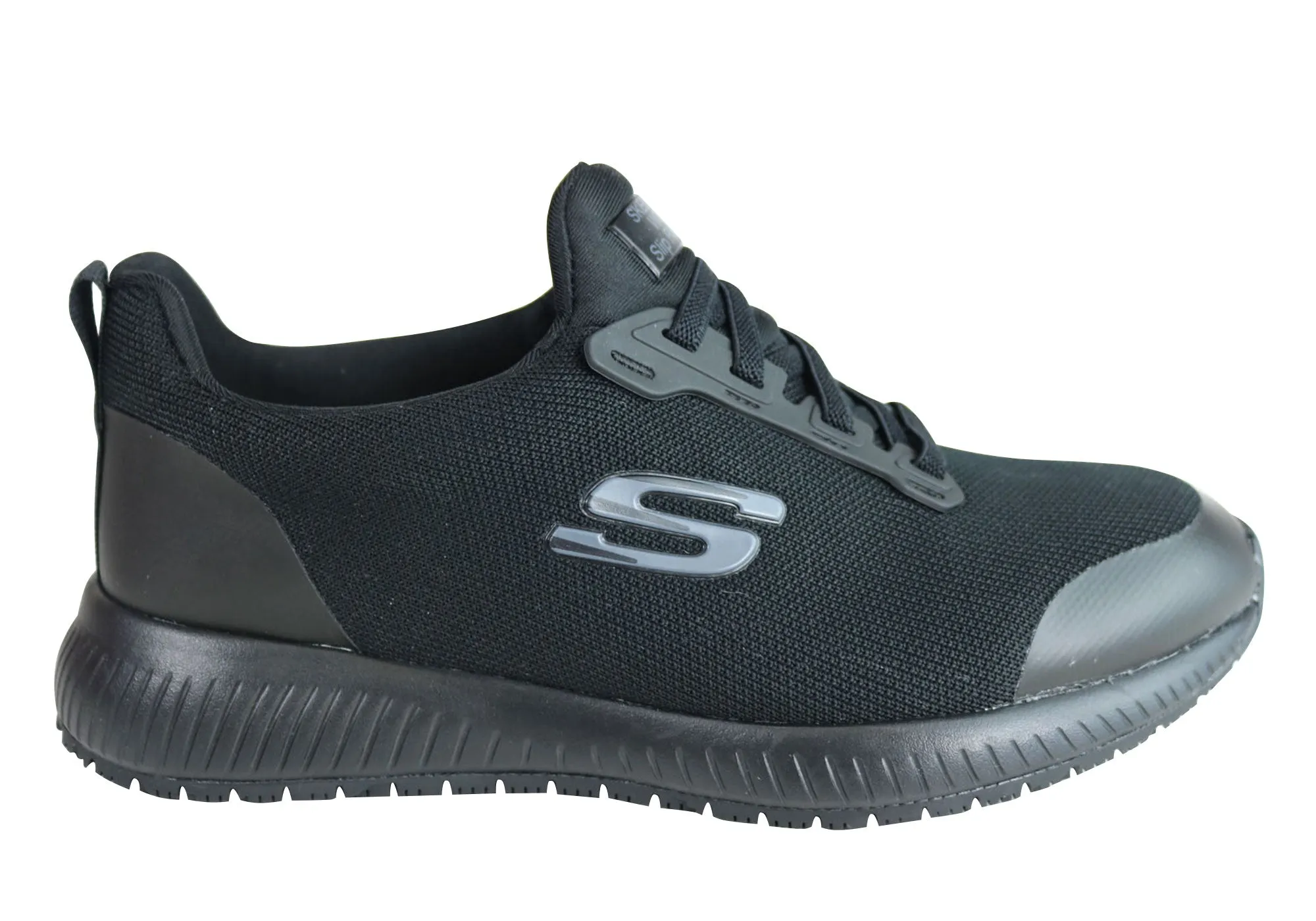 Skechers Womens Squad Slip Resistant Comfort Memory Foam Work Shoes Rock Guard