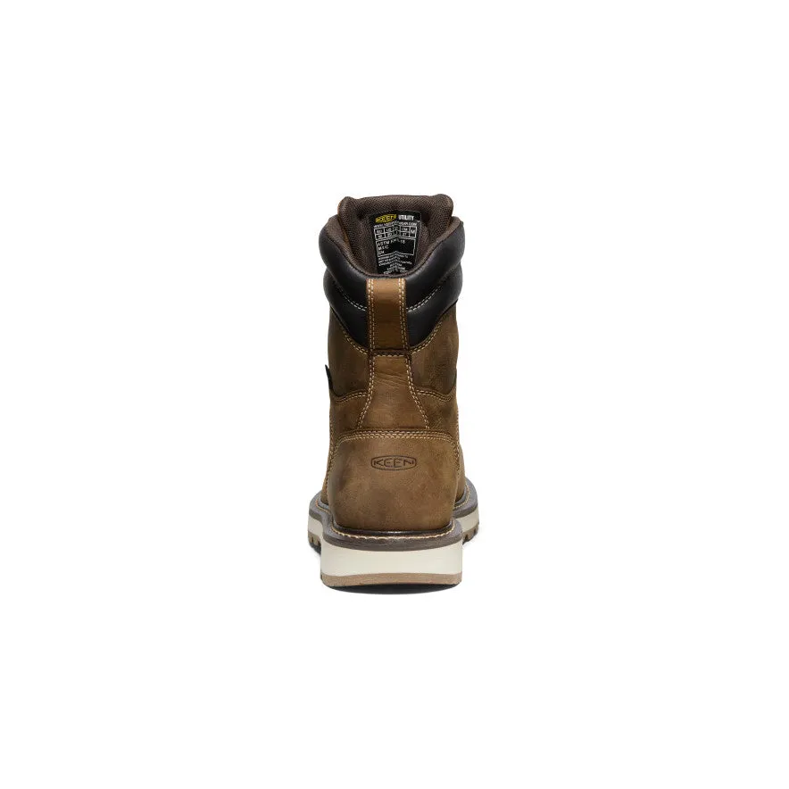 Trendy Footwear Men's Cincinnati 8" Waterproof 90?? Heel Boot (Carbon Toe)  |  Belgian/Sandshell