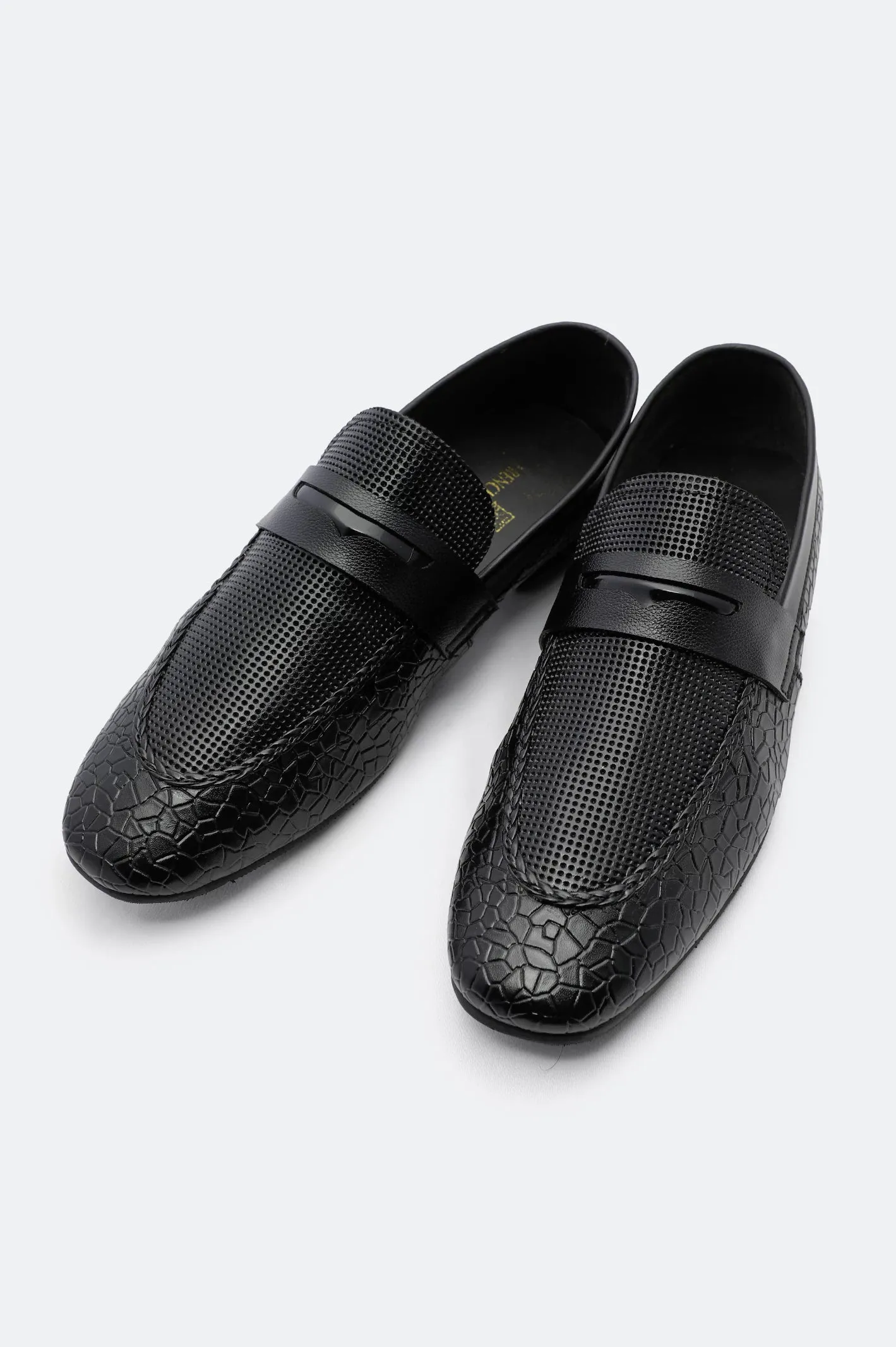 Walking Comfort Day Shade Black Formal Shoes For Men