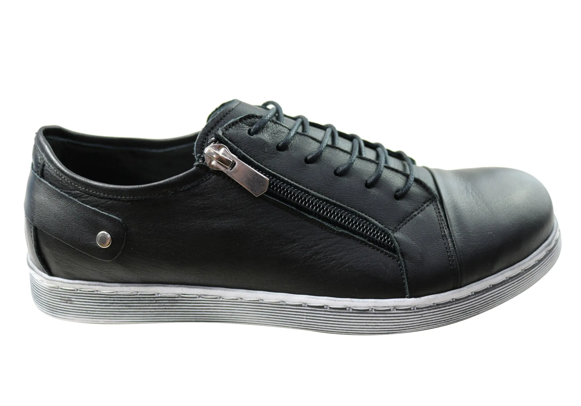 Memory Foam Cabello Comfort EG18 Womens Leather European Leather Casual Shoes