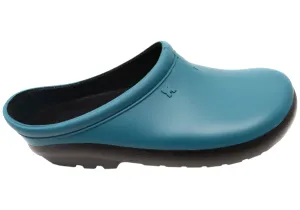 Every Step Sloggers Comfortable Womens Premium Clog Deep Lake Blue
