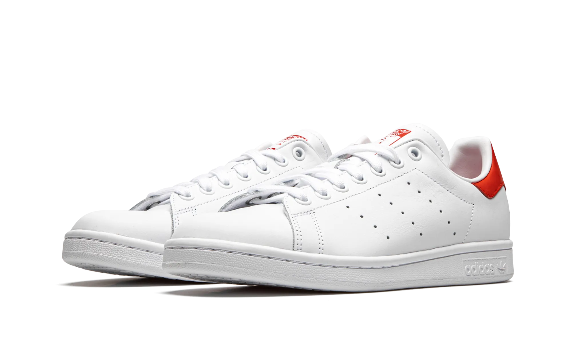Stan Smith "White / Lush Red" Slim Shape