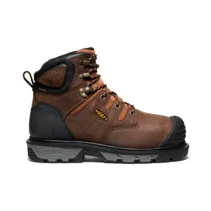 Cold Weather Gear Men's Camden 6" Waterproof Boot INT MET (Carbon Toe)  |  Leather Brown/Black