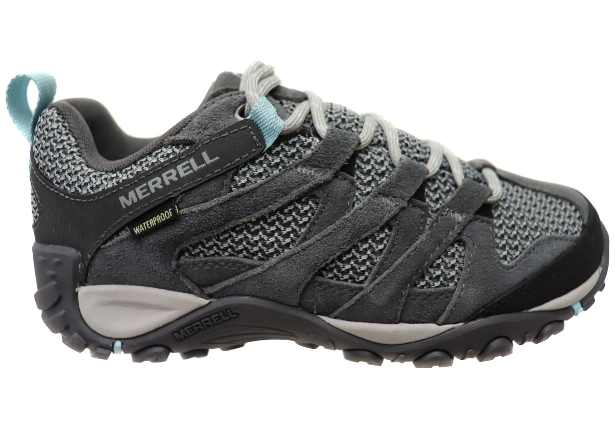 Waterproof Travel Light Merrell Womens Alverstone Waterproof Comfortable Leather Hiking Shoes