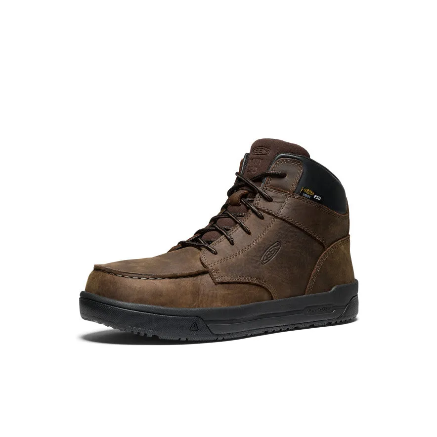 Men's Gibson ESD Boot (Carbon Toe)  |  Cascade Brown/Black Handmade Craft Cushioned Step All Day Wear