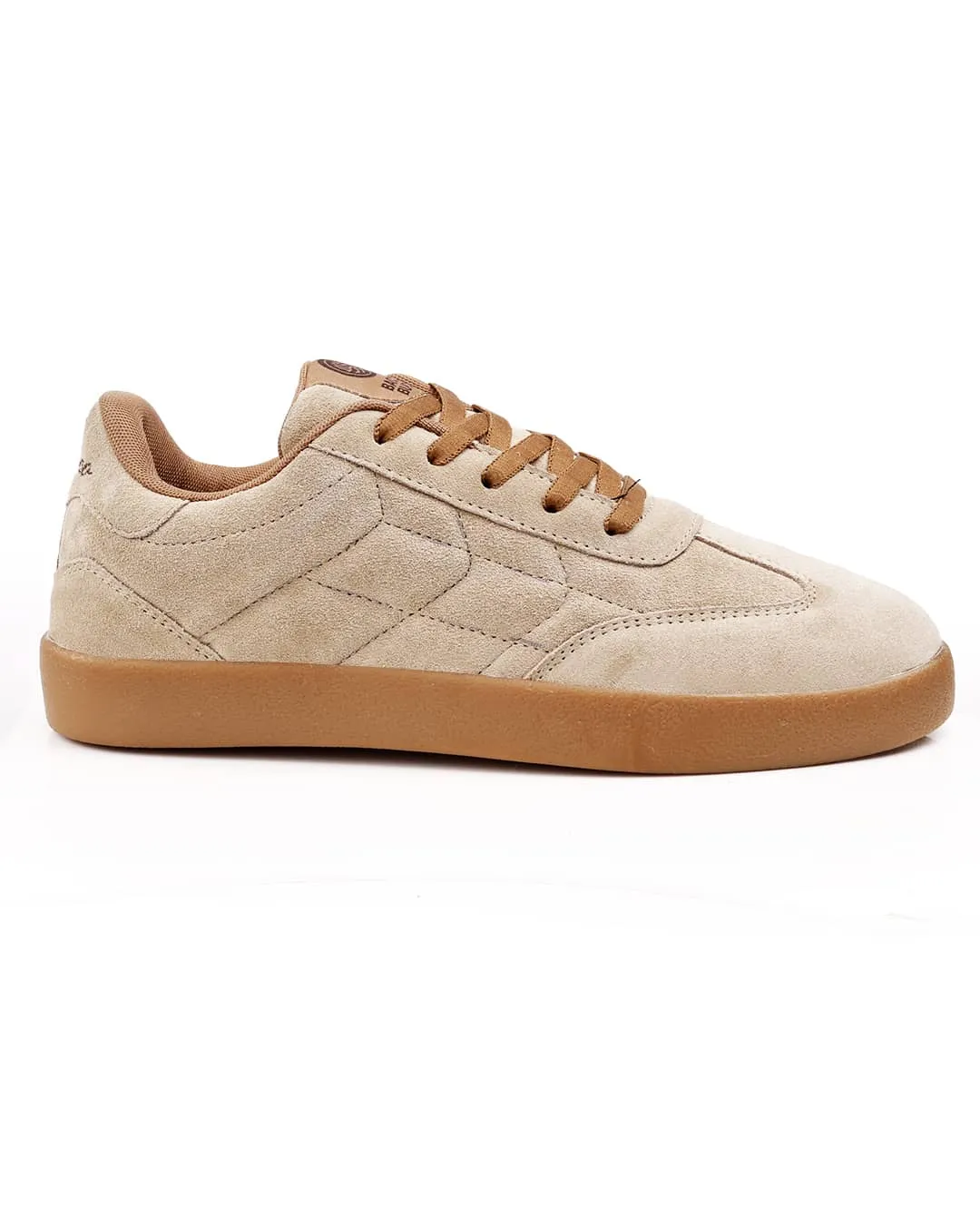 Bacca Bucci Fresco ?C Suede Low-Top Sneakers for the Urban Nomad Shiny Tone Media Pop