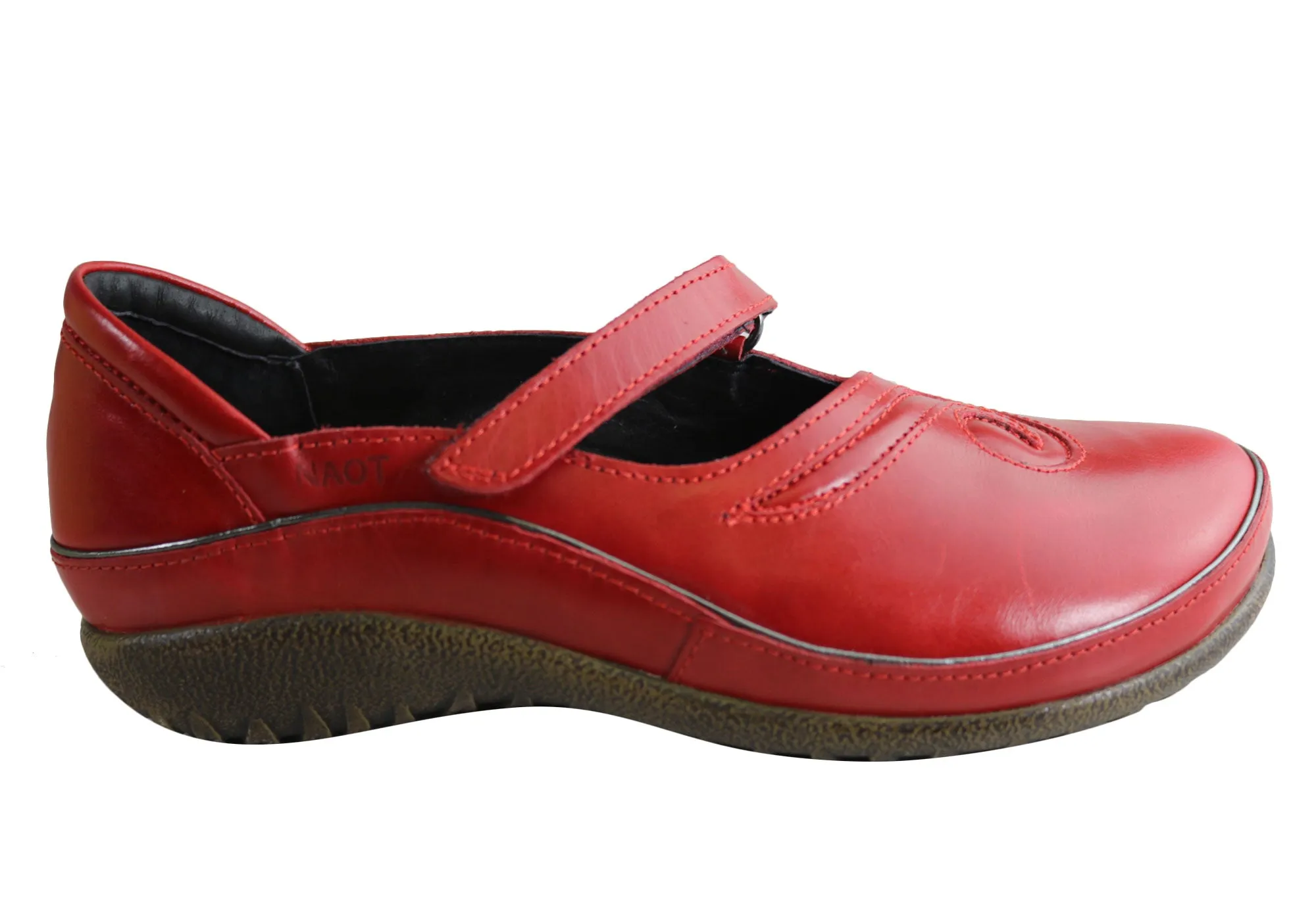 Naot Matai Womens Comfortable Supportive Leather Mary Jane Shoes Sand Move Anytime Go