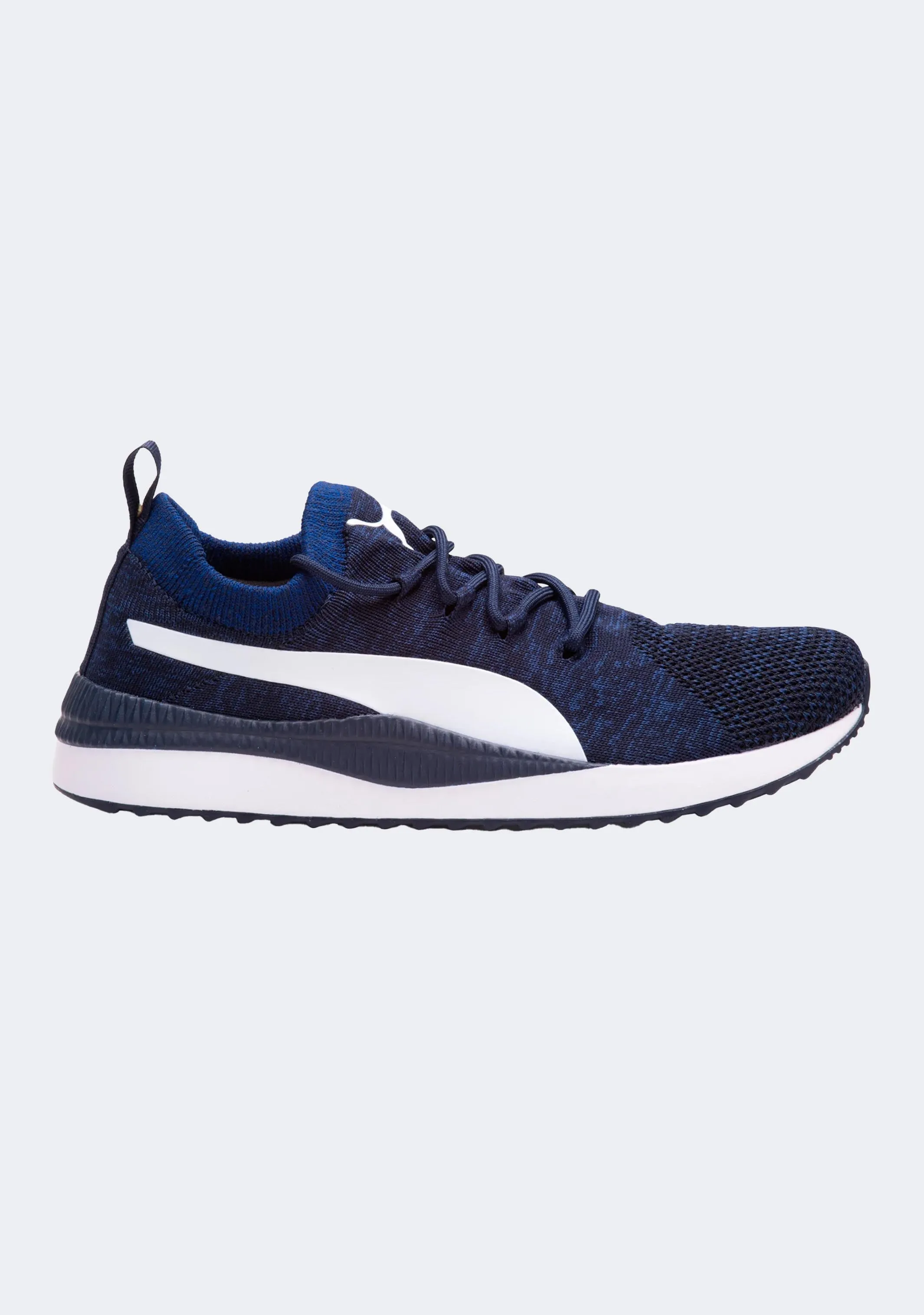 Zip Up Puma Men's Pacer Next FS Knit Shoes Navy