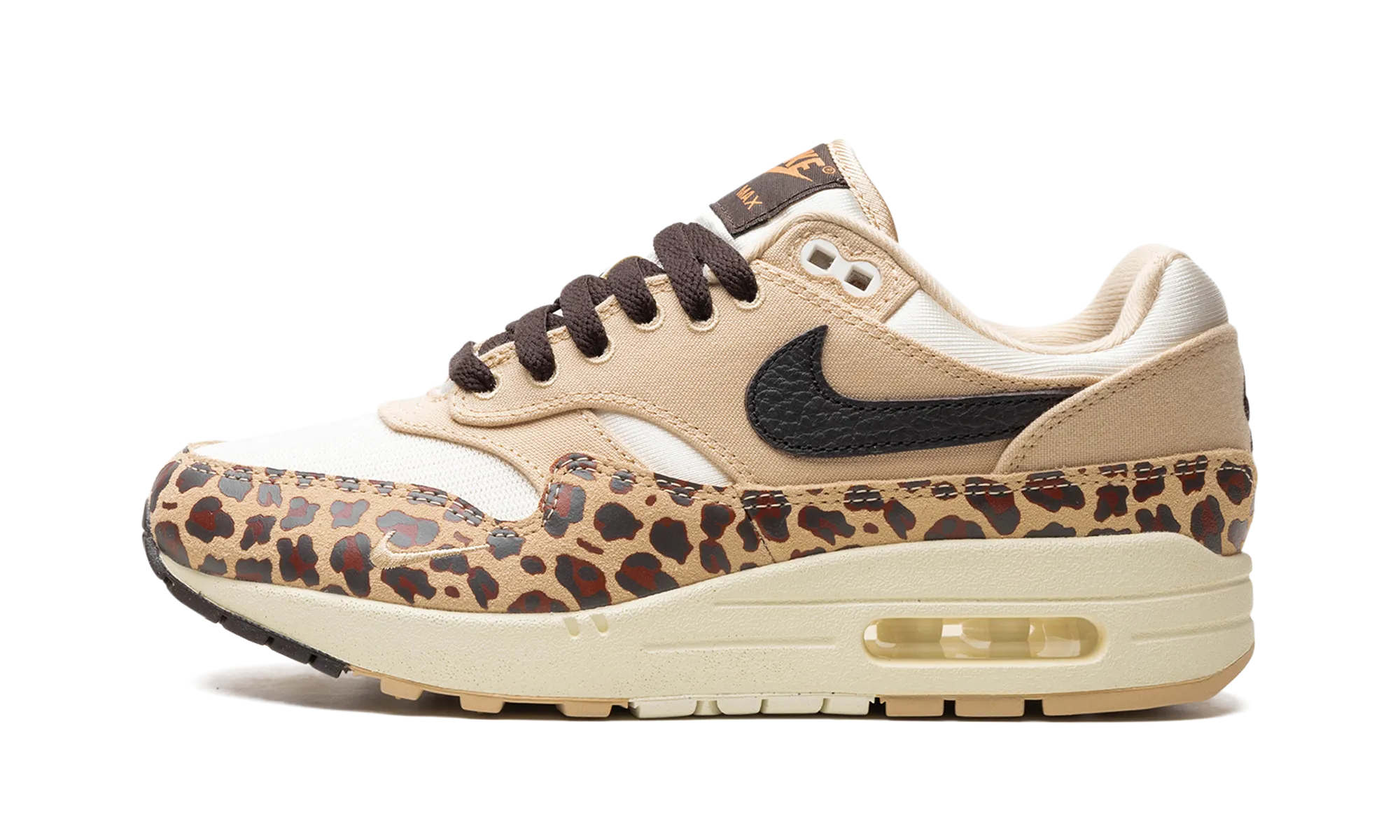 Stretchable Upper Air Max 1 '87 WMNS "Sesame Leopard"