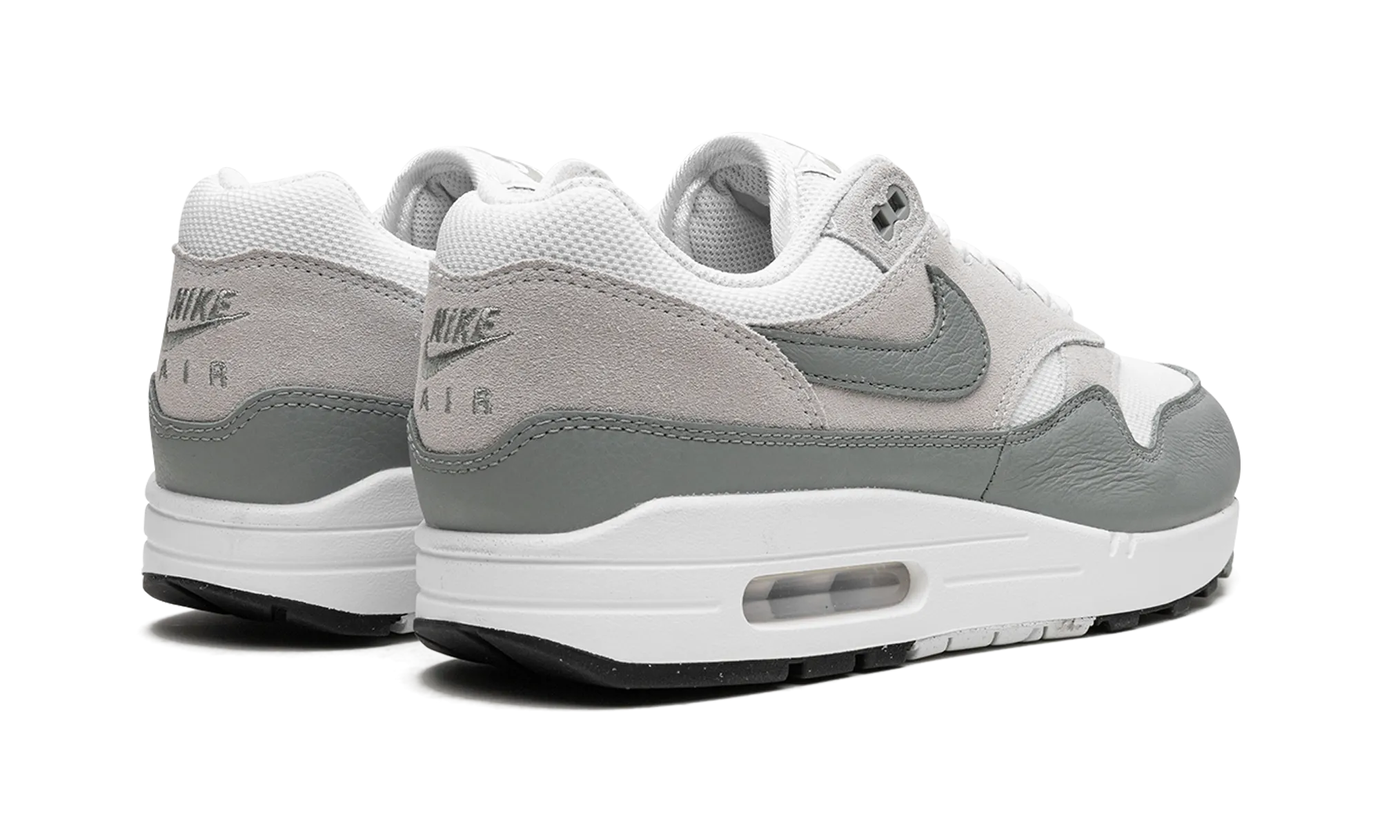 Air Max 1 "White Mica Green" hook and loop closure Team Day