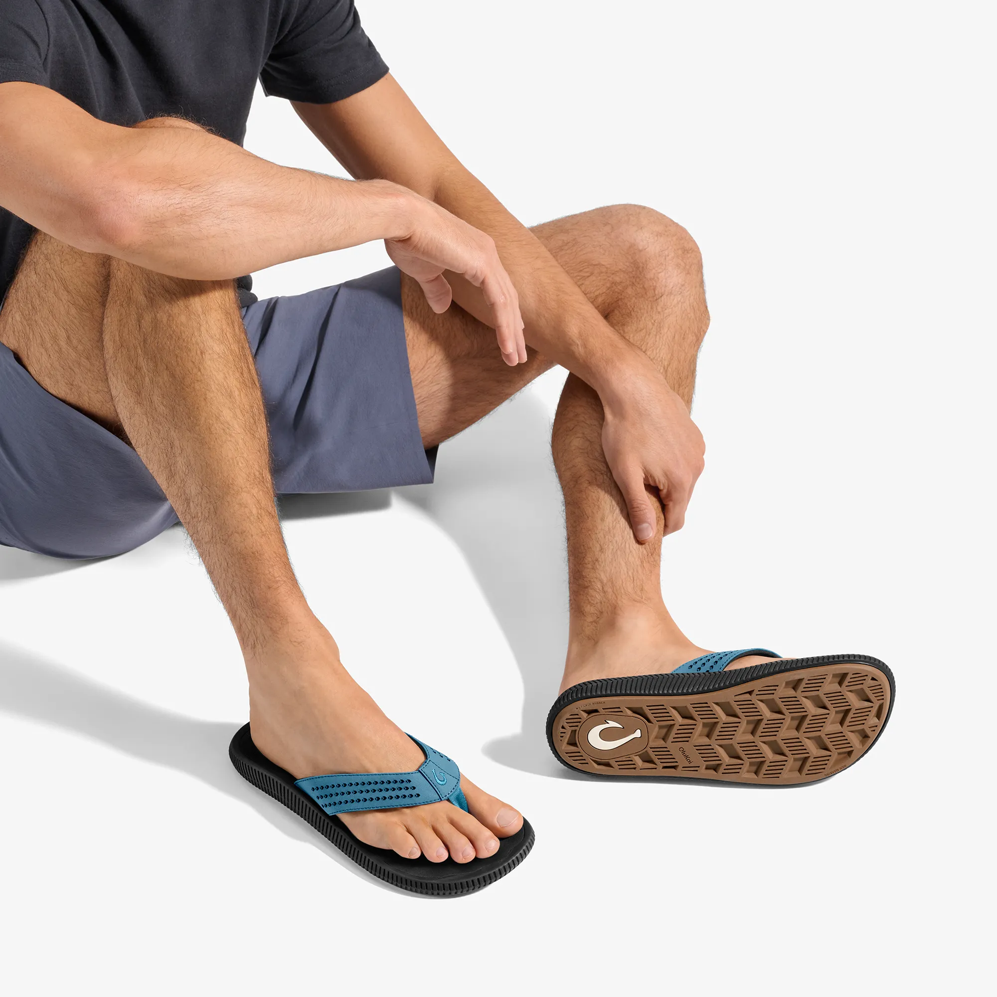 Ulele - Blue Fog / Lava Rock Comfortable Insole Weekend Ease