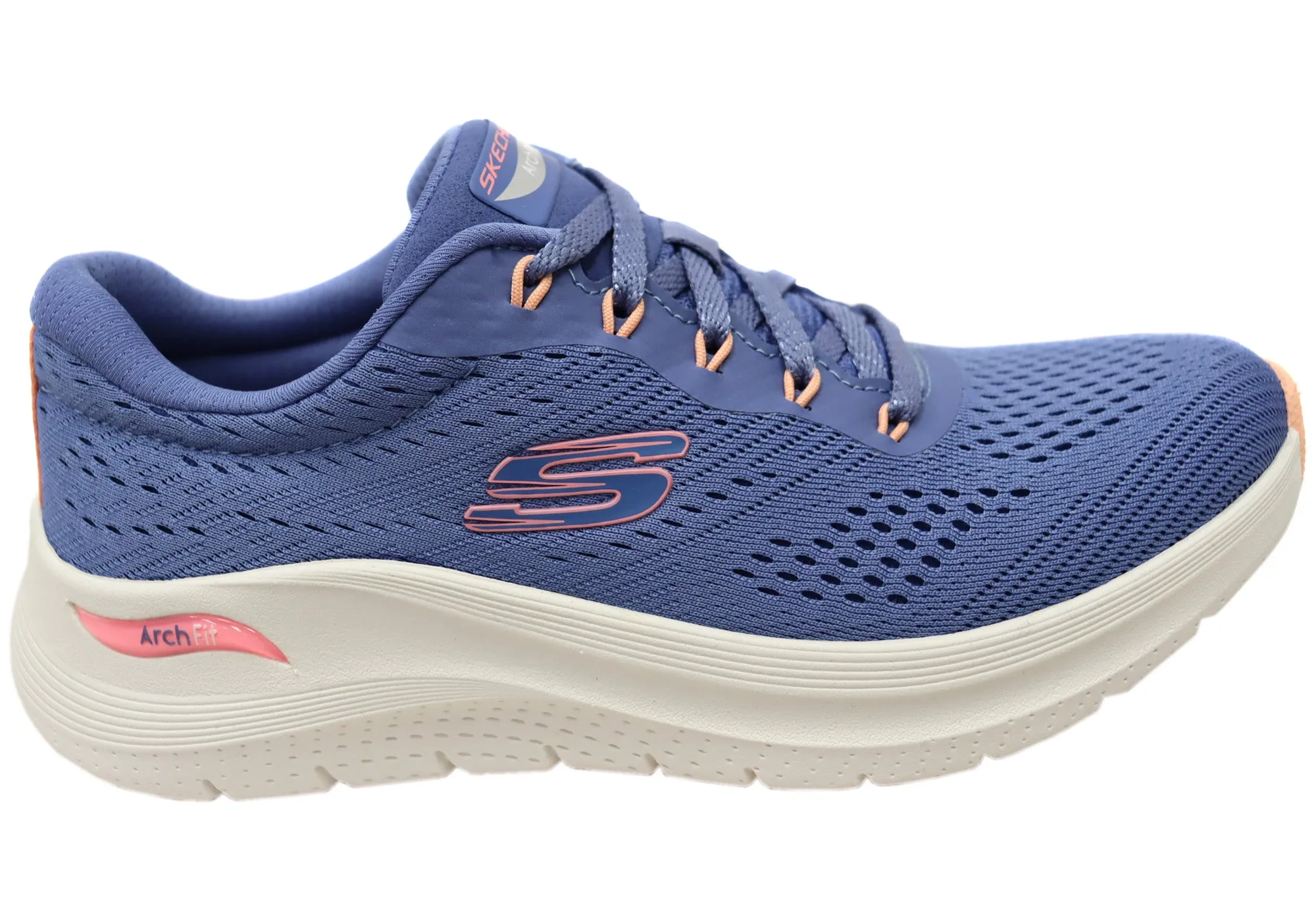 Skechers Womens Arch Fit 2.0 Big League Comfortable Shoes Strong Stitching