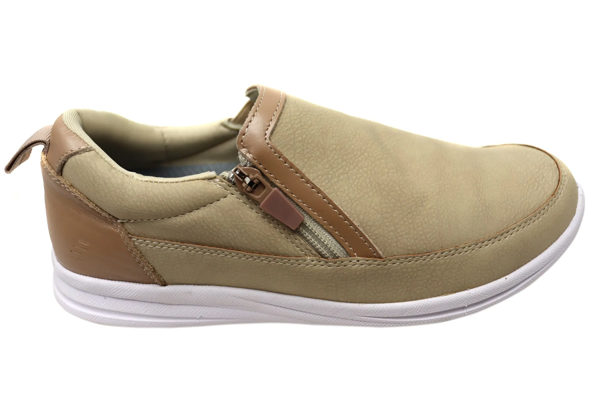 Fairy Step Street Cool Homyped Journey Zip Womens Comfortable Supportive Casual Shoes