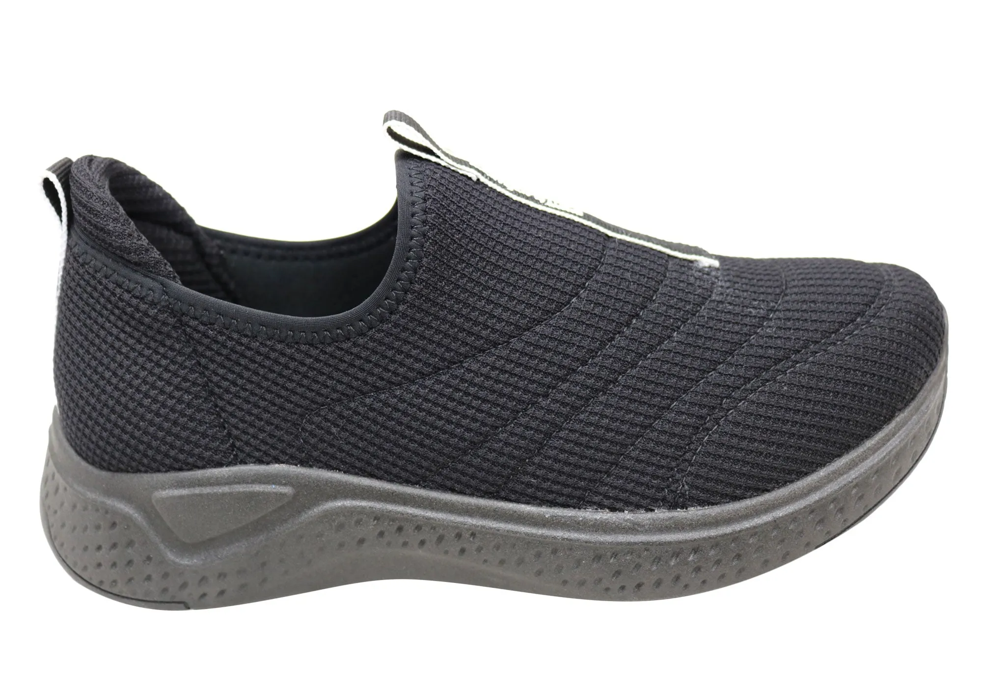 Comfortflex Cassie Womens Comfort Slip On Casual Shoes Made In Brazil Comfort Outsole