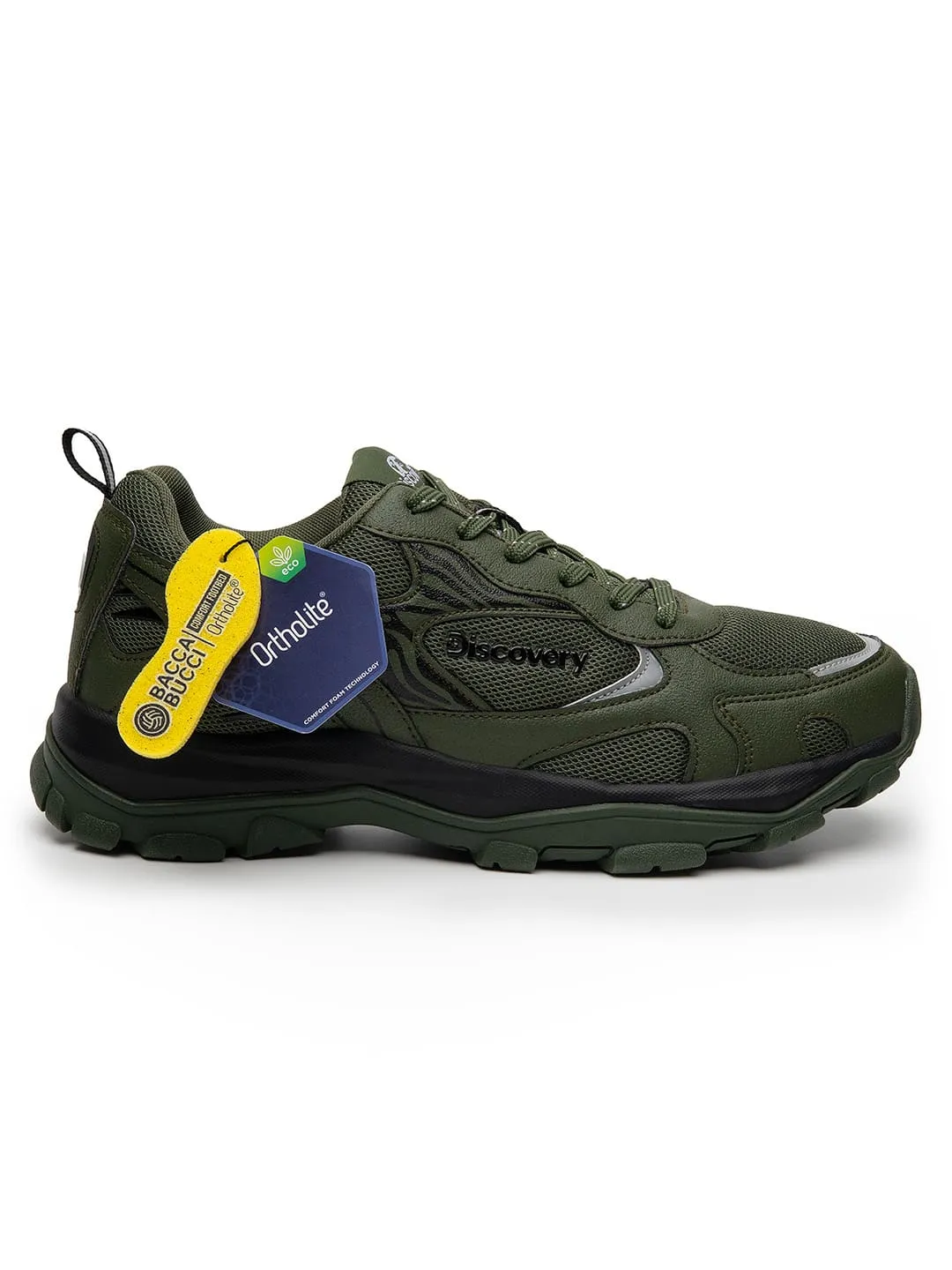 Bacca Bucci x Discovery Trek 0.1 Men's Trekking & Trail Hiking Shoes Pose Ready Knitted Warm