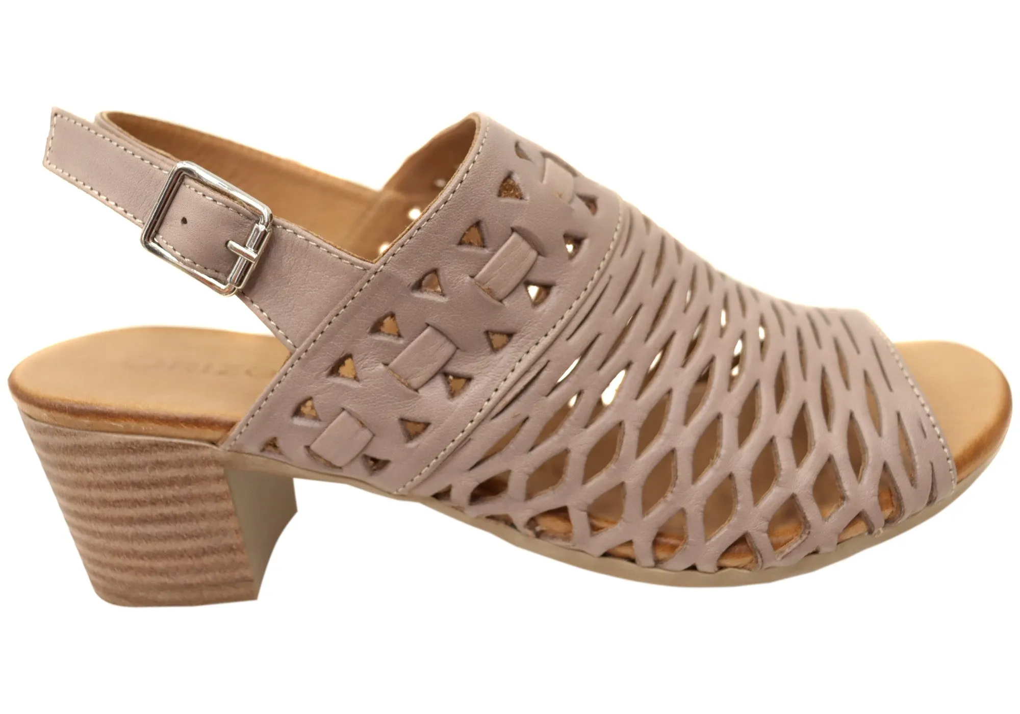 Synthetic Orizonte Maxeen Womens Comfortable European Leather Sandals