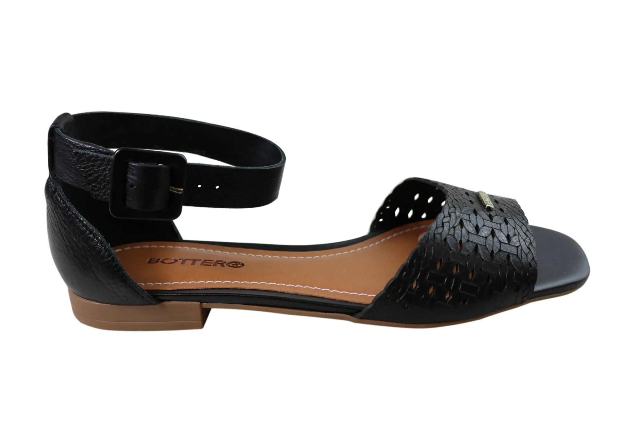 Supportive Resort Ready Bottero Nebraska Womens Comfortable Leather Sandals Made In Brazil