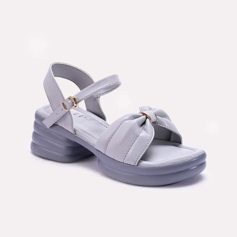 Daily Mobility Gray Platform Sandals 0421499