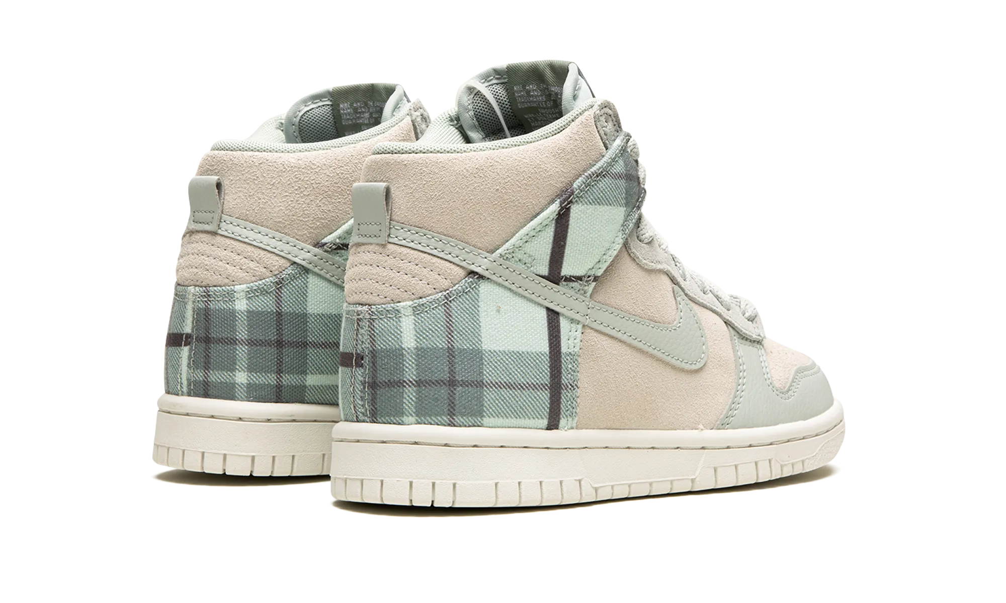 Dunk High GS "Plaid - Summit White" Step Free