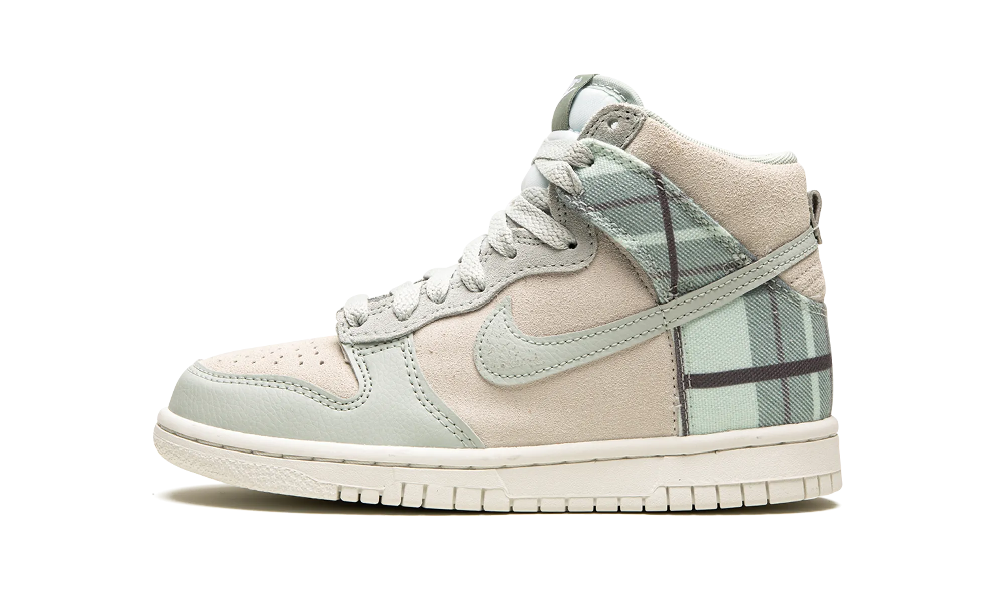 Weekend Outing Dunk High GS "Plaid - Summit White"