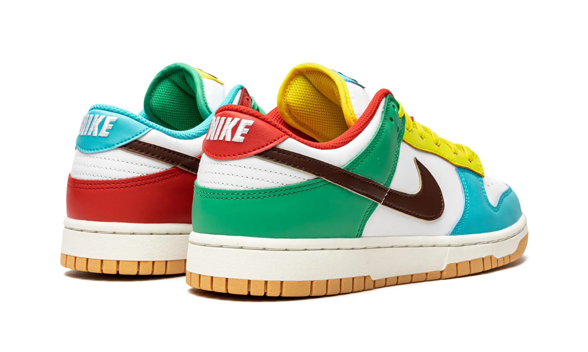 Dunk Low "Free 99 - White" Urban Daily Wood Jog