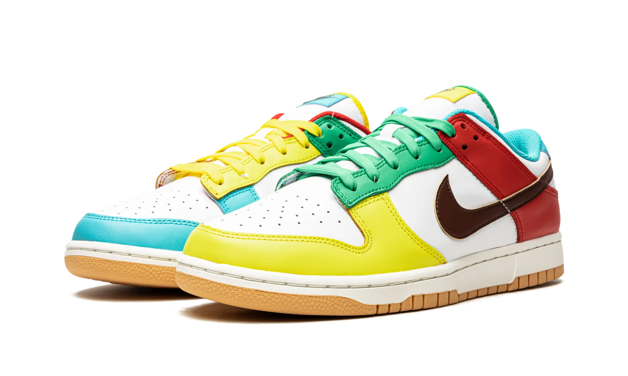 Dunk Low "Free 99 - White" Fast Wear ElasticMaterial