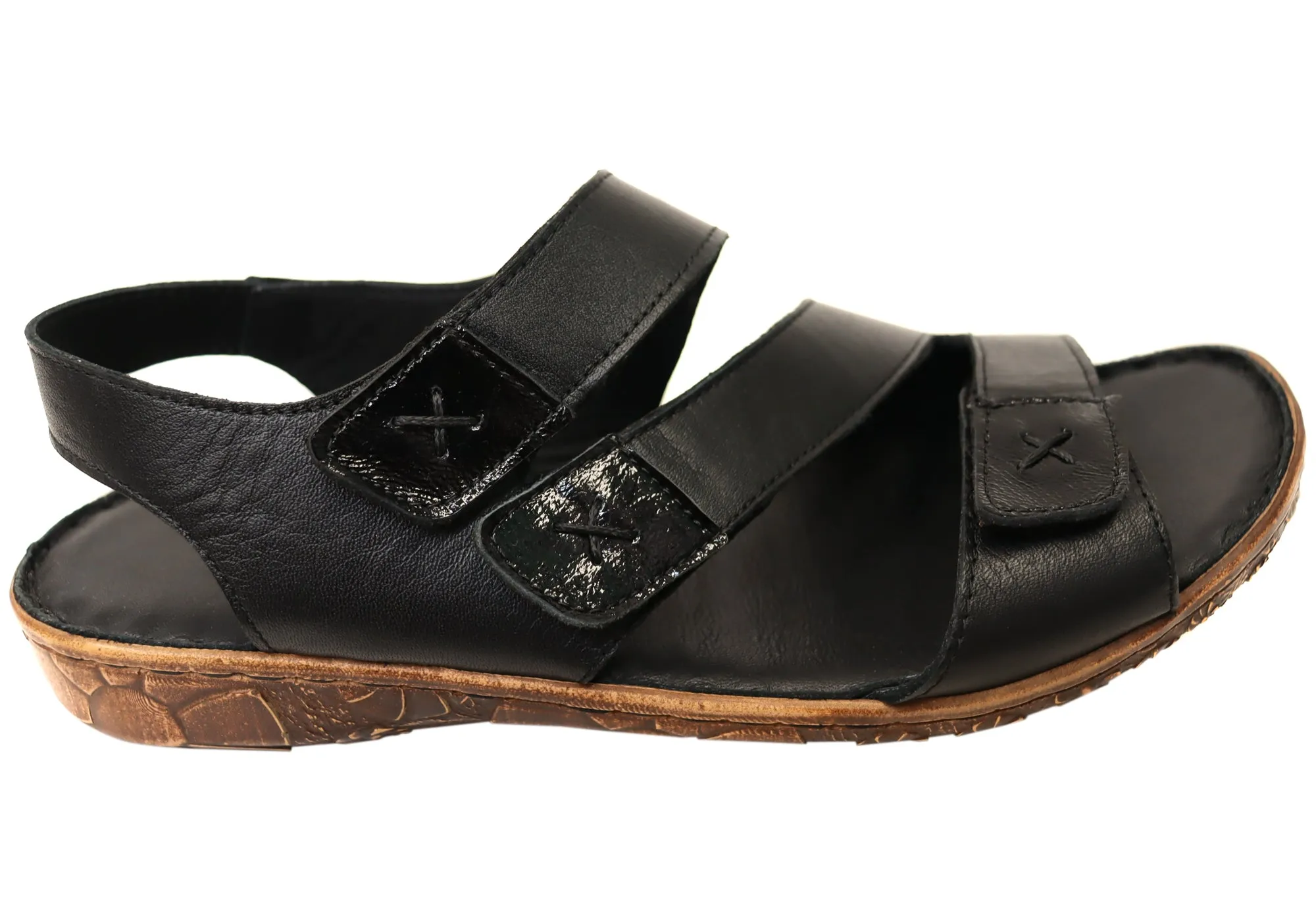 Beach Footwear Orizonte Dakoti Womens Comfortable European Leather Sandals
