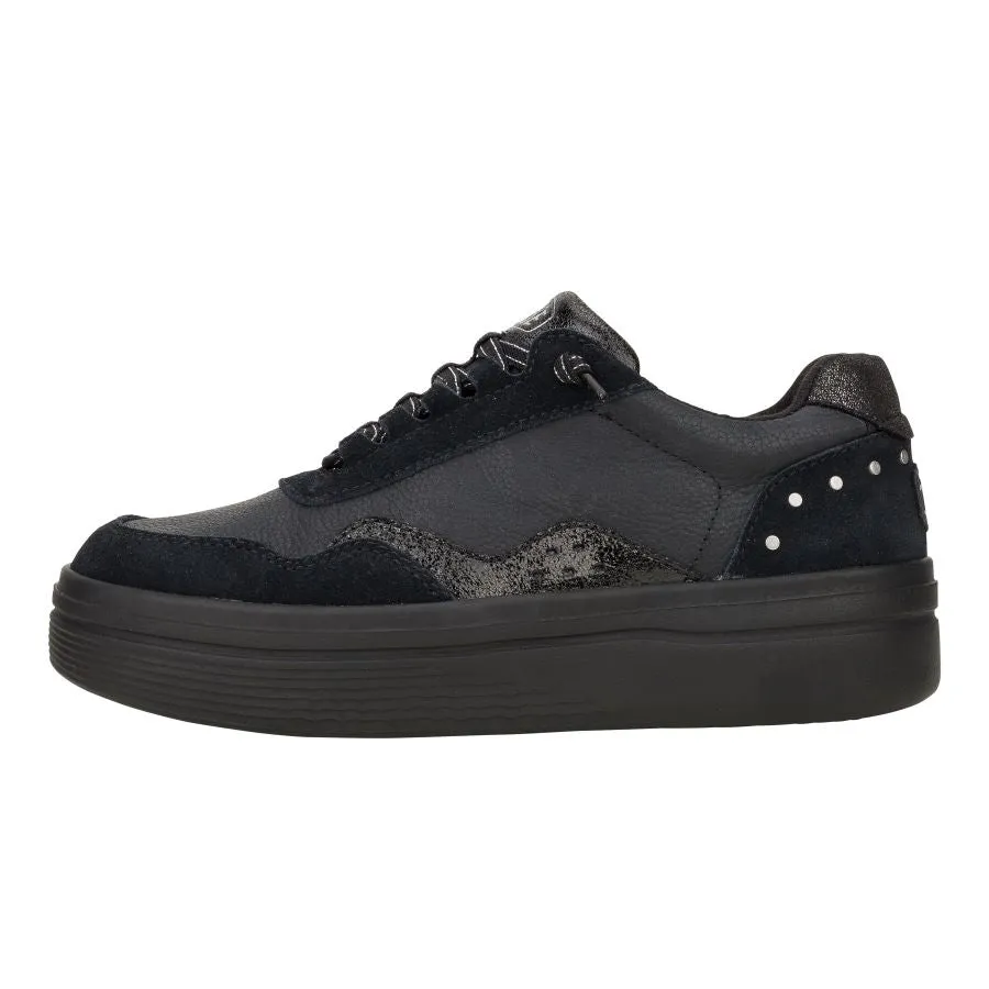 Hudson Lift Luxe - Black/Black Adaptive Cushioning System Abrasion Resistant Outsole