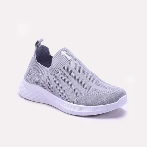 Womens Gray Slip on Sneakers 0440810 Boosted style