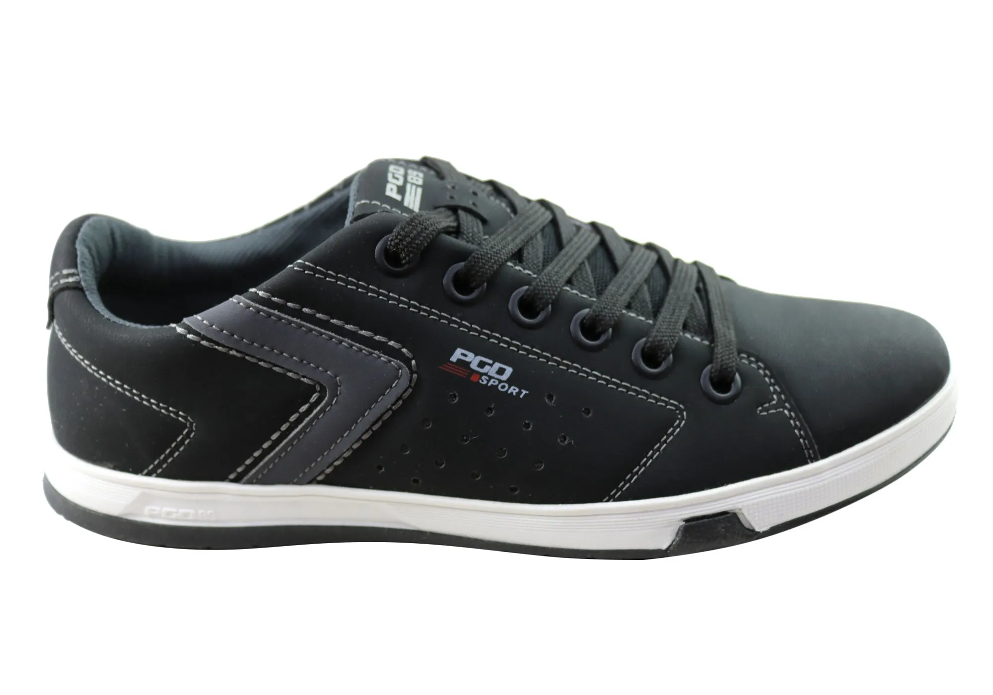 Pegada Elijah Mens Lace Up Comfortable Casual Shoes Made In Brazil Smooth Fit Pure Steps