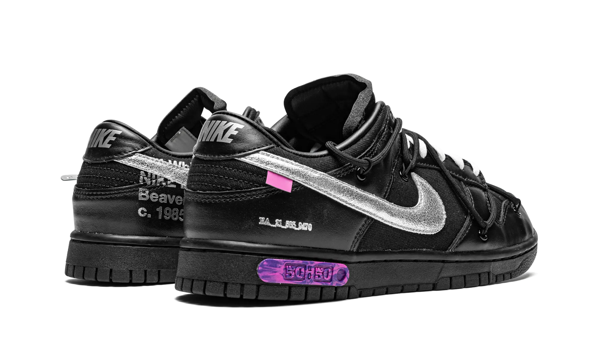 Outdoor Use Dunk Low "Off-White - Lot 50"