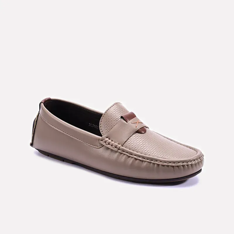 Khaki Classic Loafers Men 0130948 Night Pace