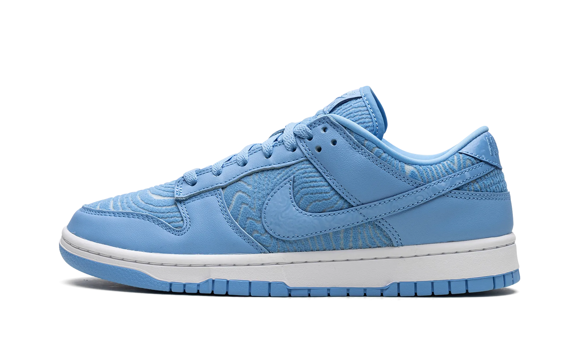 Dunk Low PRM "Topography University Blue" Crisp Finish Trendy Fit