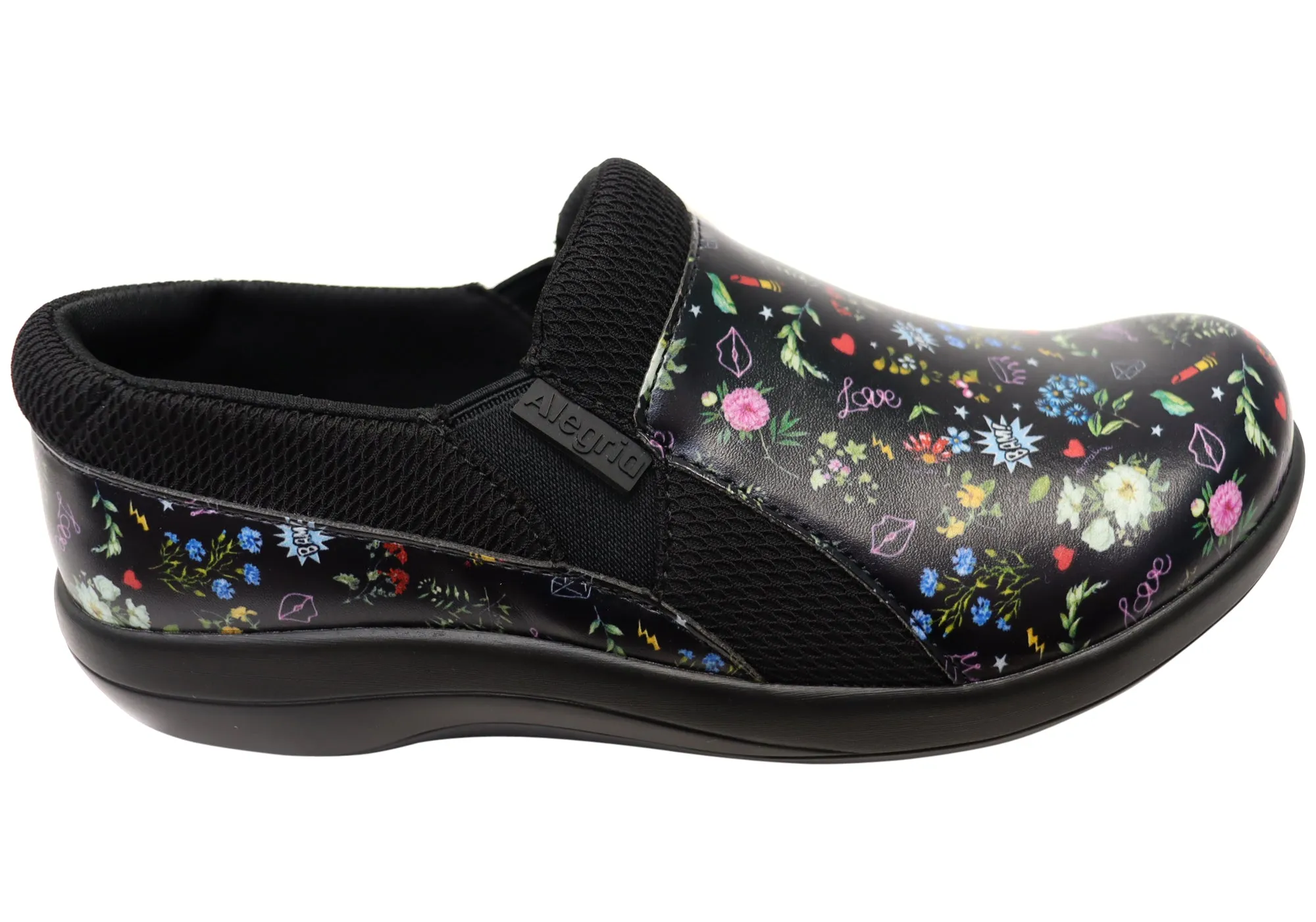 Alegria Duette Womens Comfortable Slip On Shoes Buckle Fit