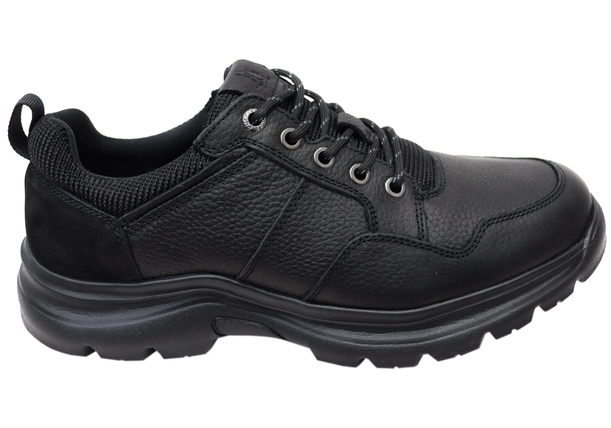 Versatile Look Hush Puppies Atlas Mens Extra Wide Width Leather Comfortable Shoes
