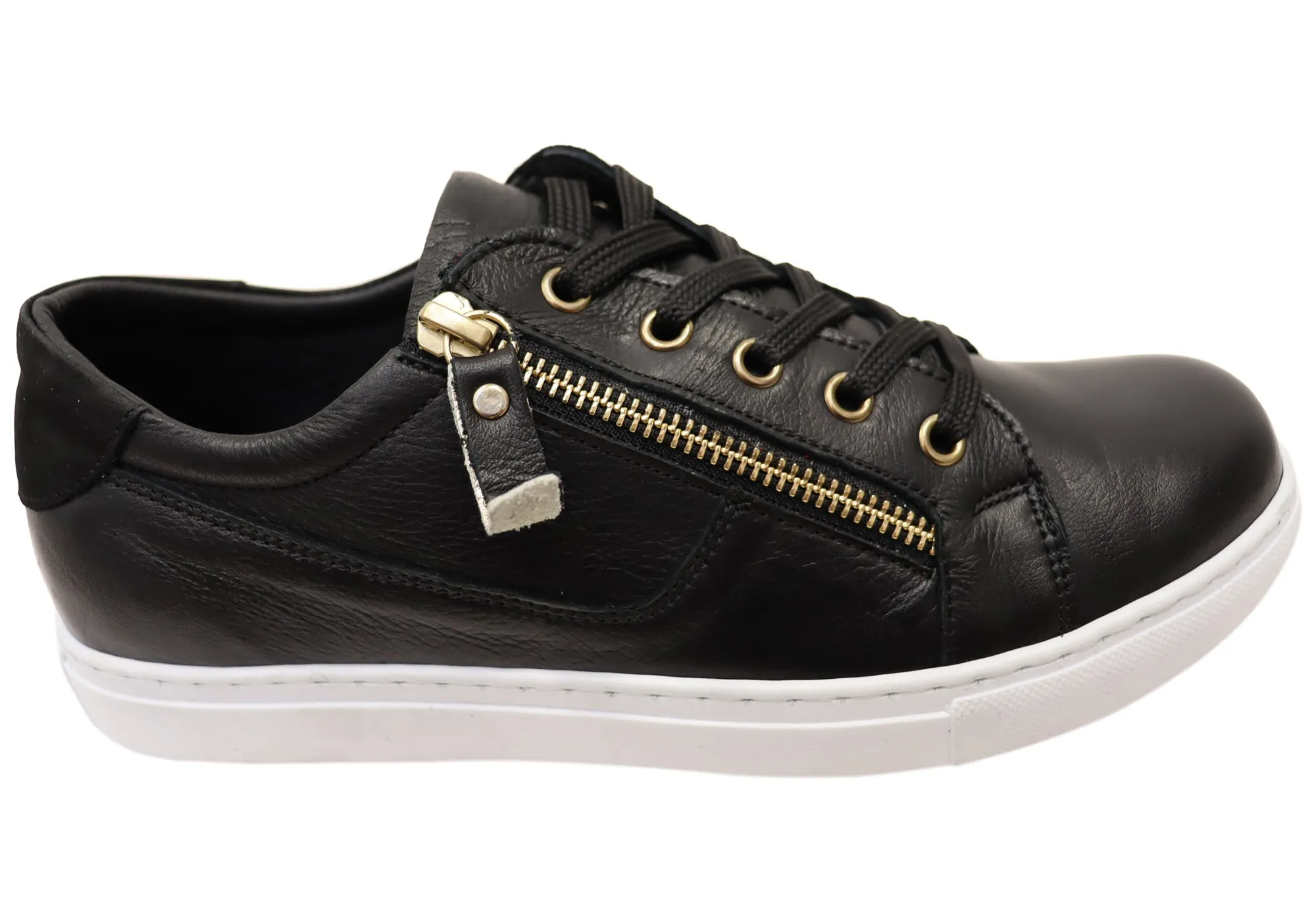 Cabello Comfort EG520 Womens Leather European Casual Shoes Agile Path