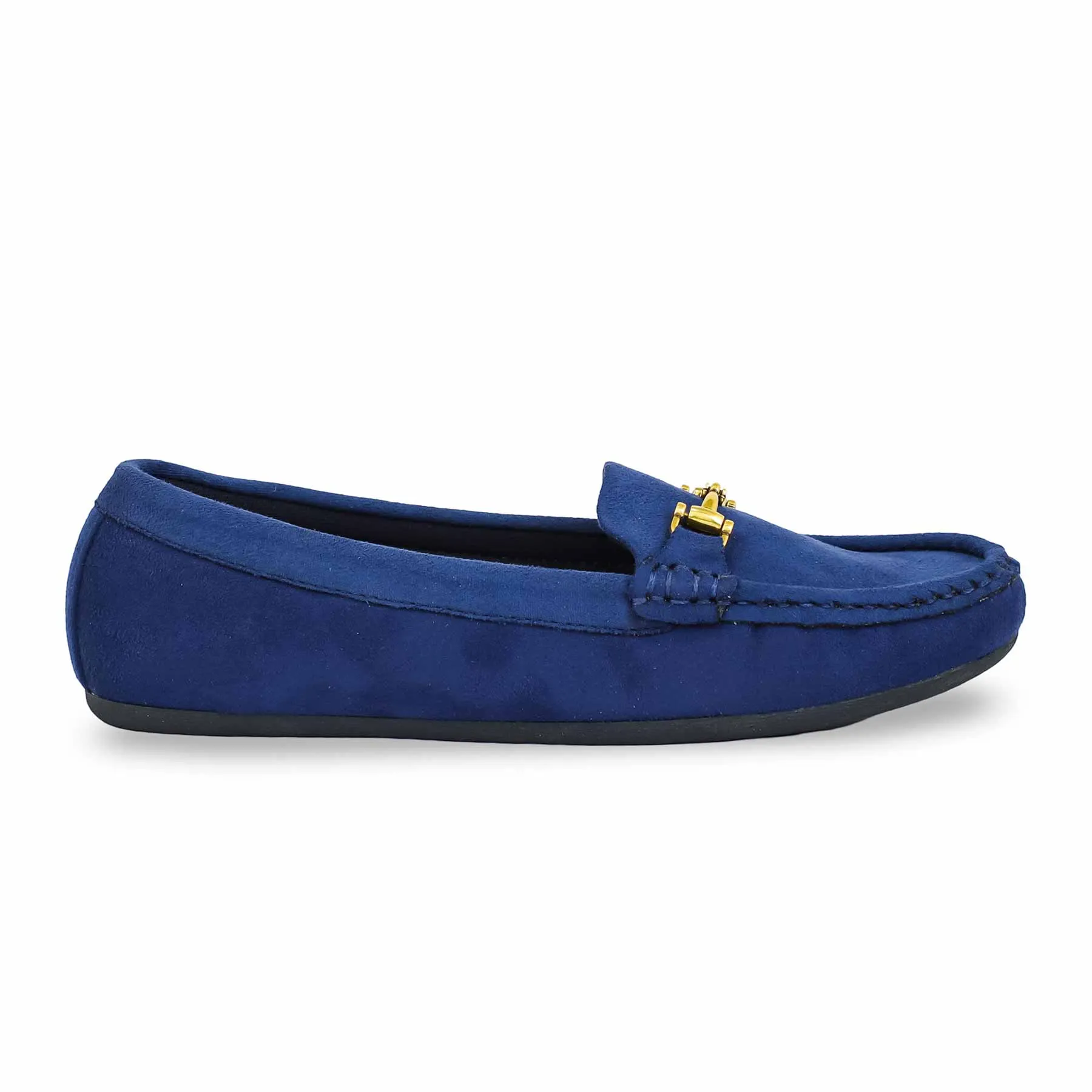 Stylish Upper Simple Build Navy Moccasin WN4456