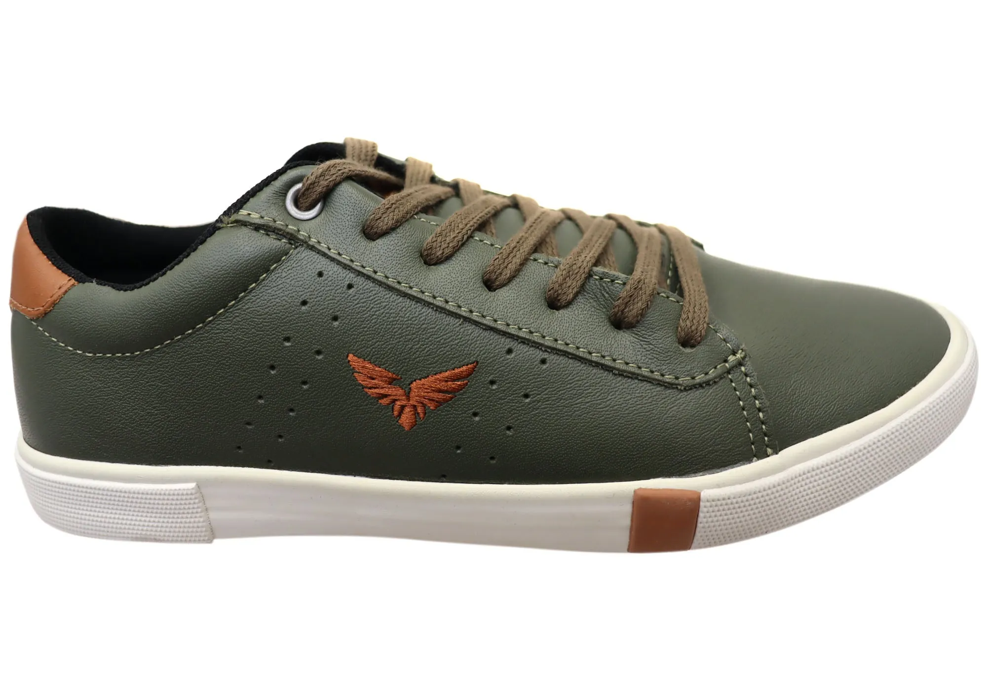 Youth Vibe Comfortable Feeling Eagle Fly Timothy Mens Comfortable Lace Up Casual Shoes Made In Brazil