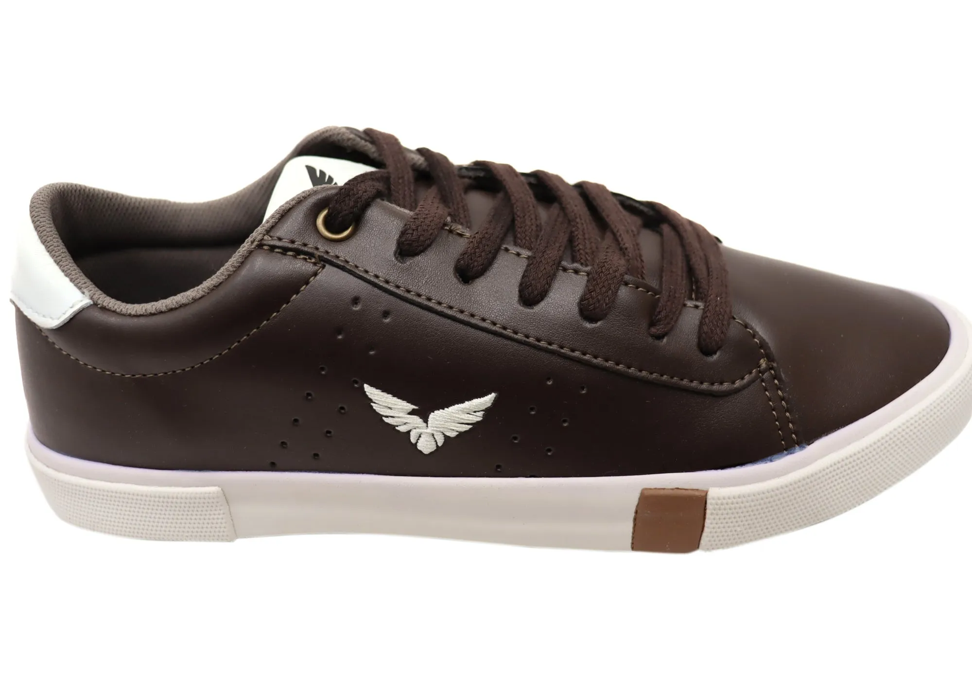 No Stitch Flexible Design Eagle Fly Timothy Mens Comfortable Lace Up Casual Shoes Made In Brazil
